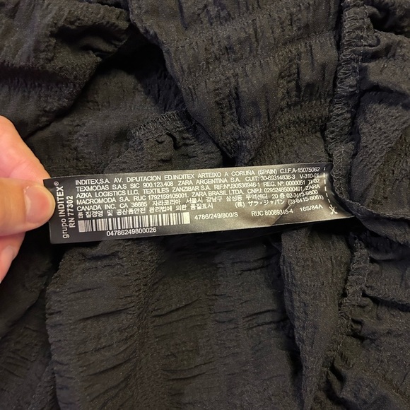 Zara Sharon Tiered Mini Dress, size small. - Picture 7 of 8